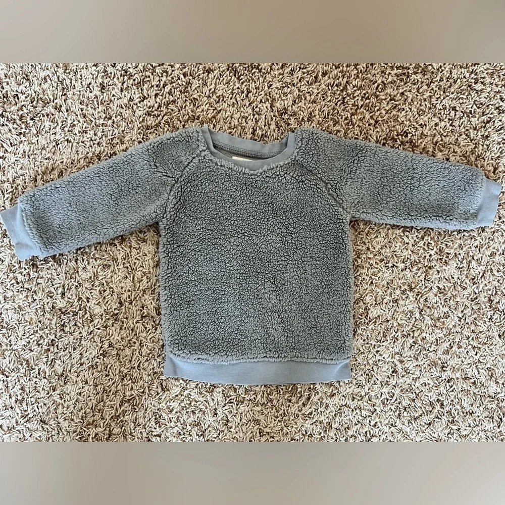 Monica + Andy Sherpa Crewneck Sweatshirt